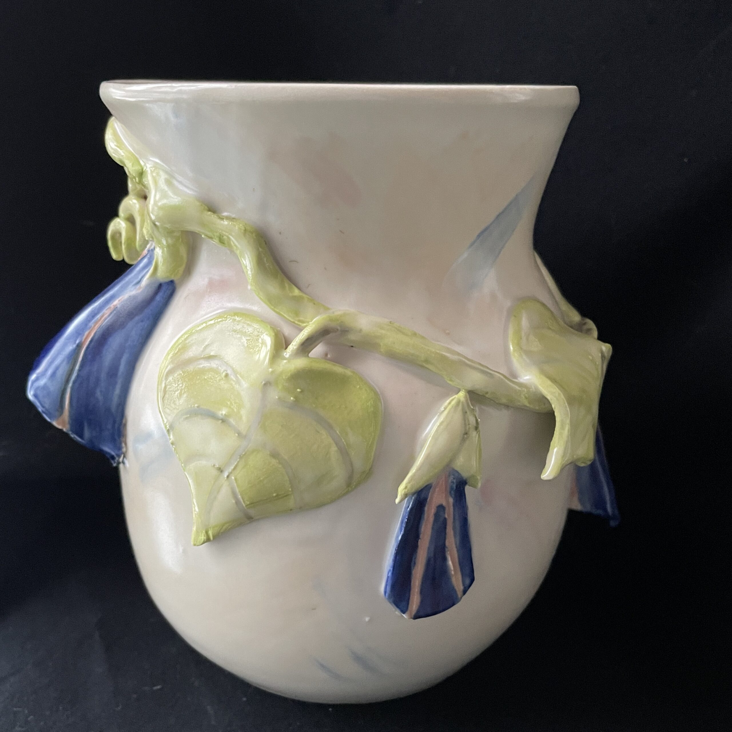 Morning Glory 6" Vase - Image 4